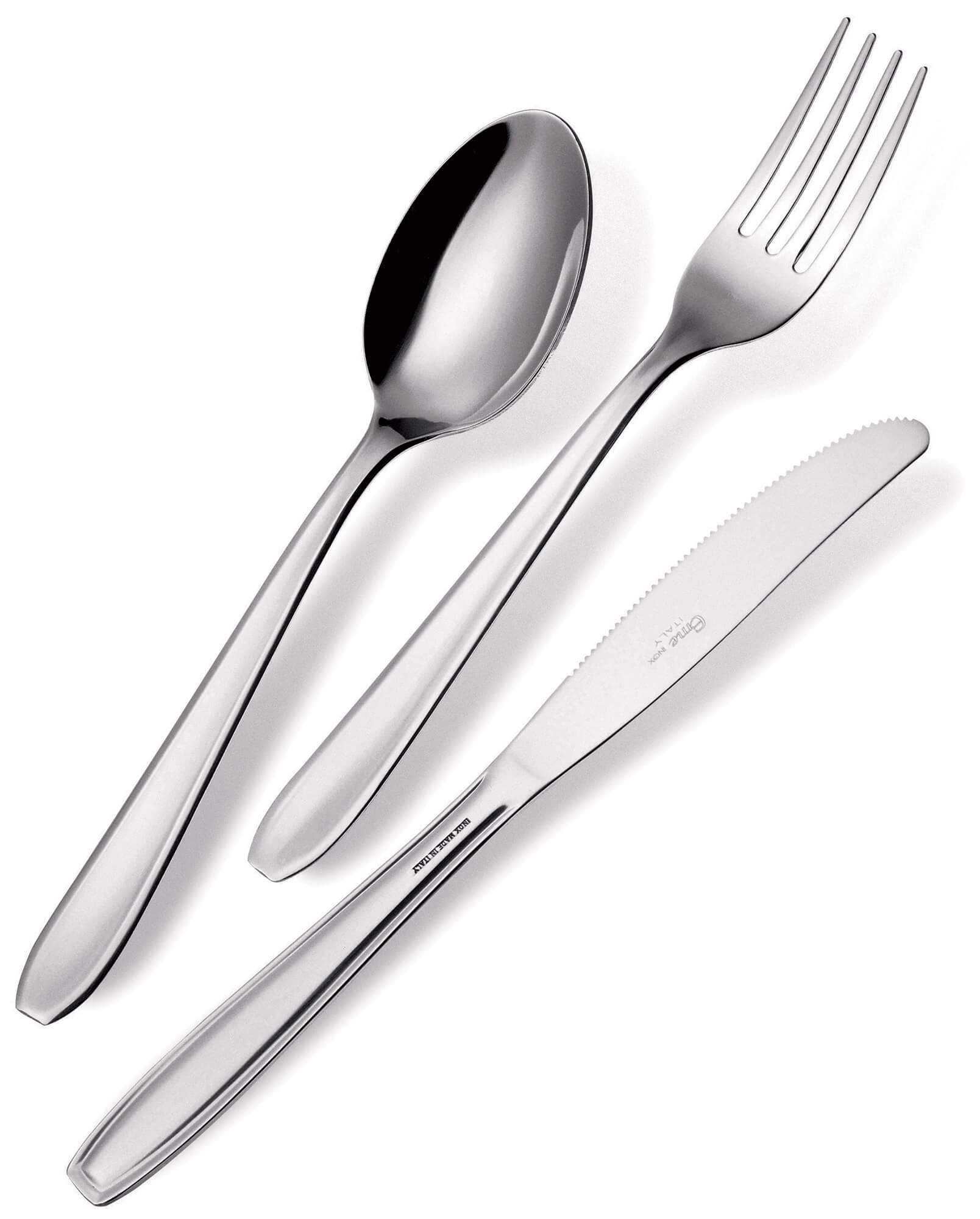 Servizio Set di Posate 24 Pezzi in Acciaio Eme Eco