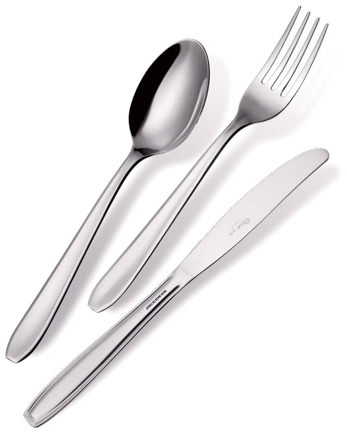 Servizio Set di Posate 24 Pezzi in Acciaio Eme Eco