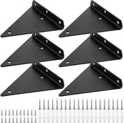 Sostegni per pannelli 14 x 13 cm - Sostegni in metallo per pannelli - Supporto per pannelli per armadi a muro librerie
