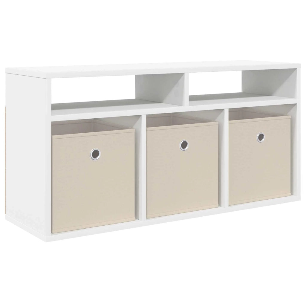 Lowboard con cassetto Bianco 87 x 27,5 x 43 cm CFW5749166