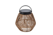 Lampada da tavolo solare LED 2,8W rattan Coppa Lutec