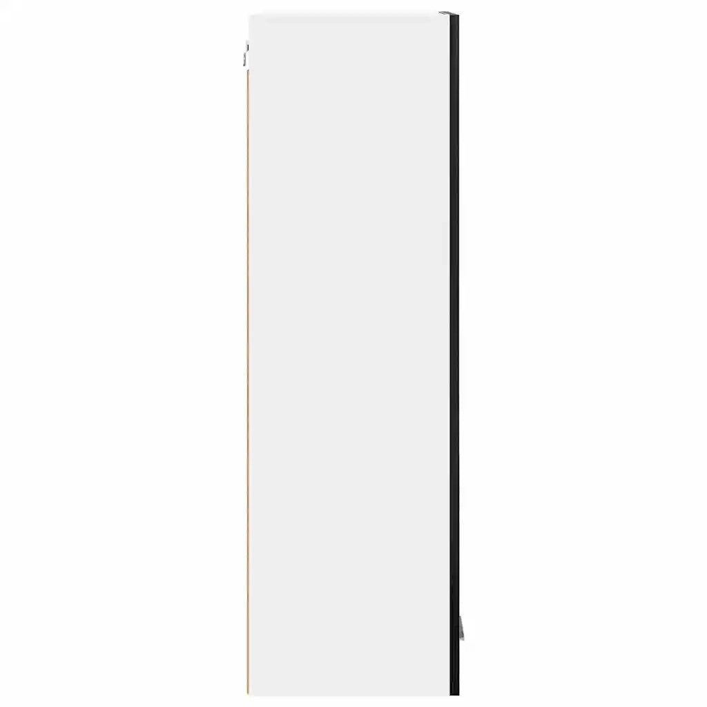 Armadio pensile Rovere Nero 40 x 31 x 100 cm Legno multistrato