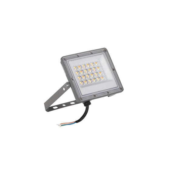 Faro LED esterno Kanlux ACETE 20W CCT IP65 grigio 38491