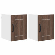 Pensile da cucina | Armadietto a muro LUCCA 2 pz Rovere Marrone 30 x 31 x 40 cm