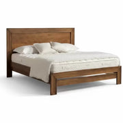 Letto matrimoniale classico noce bassano 183x210x117 - Mobili 2G