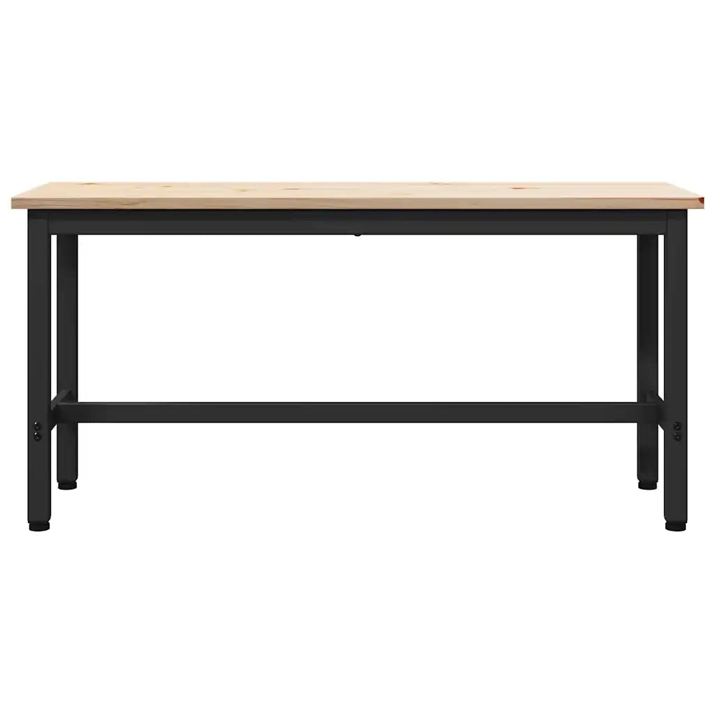 Panchina da pranzo Naturale 100 x 32,5 x 49 cm CFW3513780