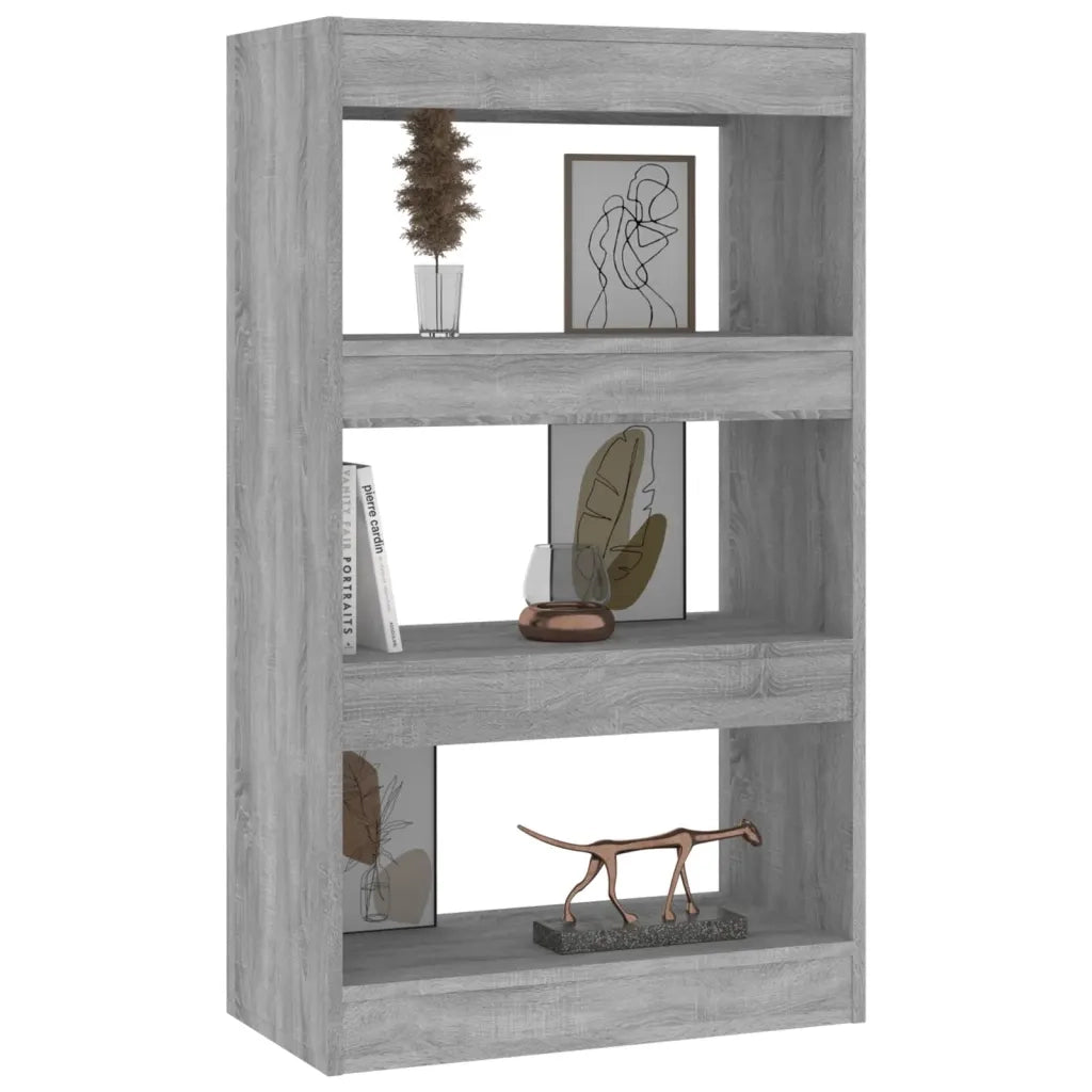 Libreria/Divisorio Grigio Sonoma 60x30x103 cm in Truciolato 813603