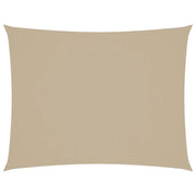 Parasole a vela | Telo Ombra | Vela da ombra Oxford Rettangolare 3x4 m Beige