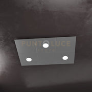 ECCENTRIC APPLIQUE-PLAFONIERA 3 LUCI + 3 DECORATIVO GRIGIO ANTRACITE 1156-3L3D-GA