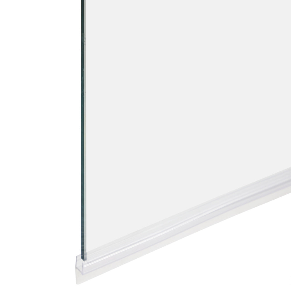 Schermo Doccia Vasca Vetro Temperato Argento con Alluminio 140 x 80 cm Regolabile Minimalista