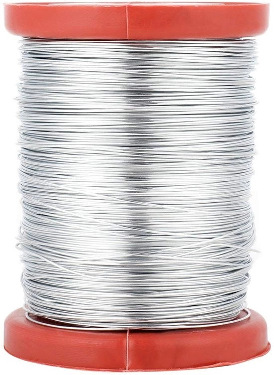 Fil di Acciaio Inox 0,5 mm - Resistente alla Corrosione - Flessibile - Facile da Utilizzare
