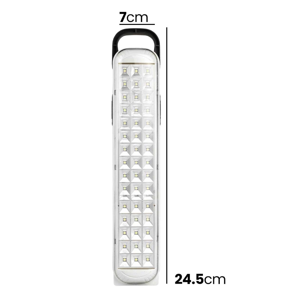 Lampada di emergenza 42 LED ad alta luminosità 1800mAh ricaricabile e portatile Bianco Avizar