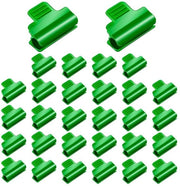 Clip per tenda in plastica 30 pezzi - 11 mm - antiscivolo - funzione di fissaggio - adatto per telo di zilio