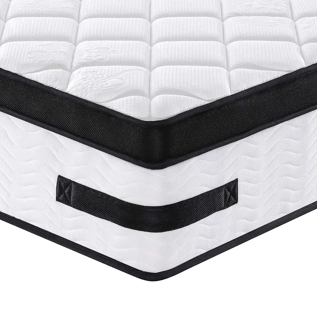 vidaXL Materasso a Molle Insacchettate Medio Plus 140x190 cm