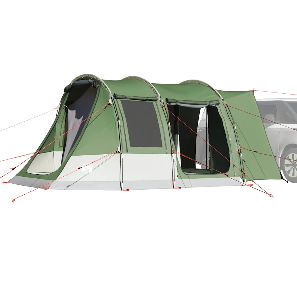vidaXL Tenda da Campeggio per Auto per 2 Persone Verde Impermeabile