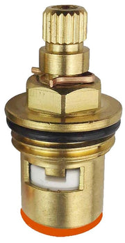 Vendita di Ventilatore di Cartridge a Disco 20 Denti - Ceramico/Coprente - Ventilatore di Sostituzione del Rubinetto - Adatto per Cucina/Bagno - Gomma Rossa/Blu - Per Acqua Calda/Fredda