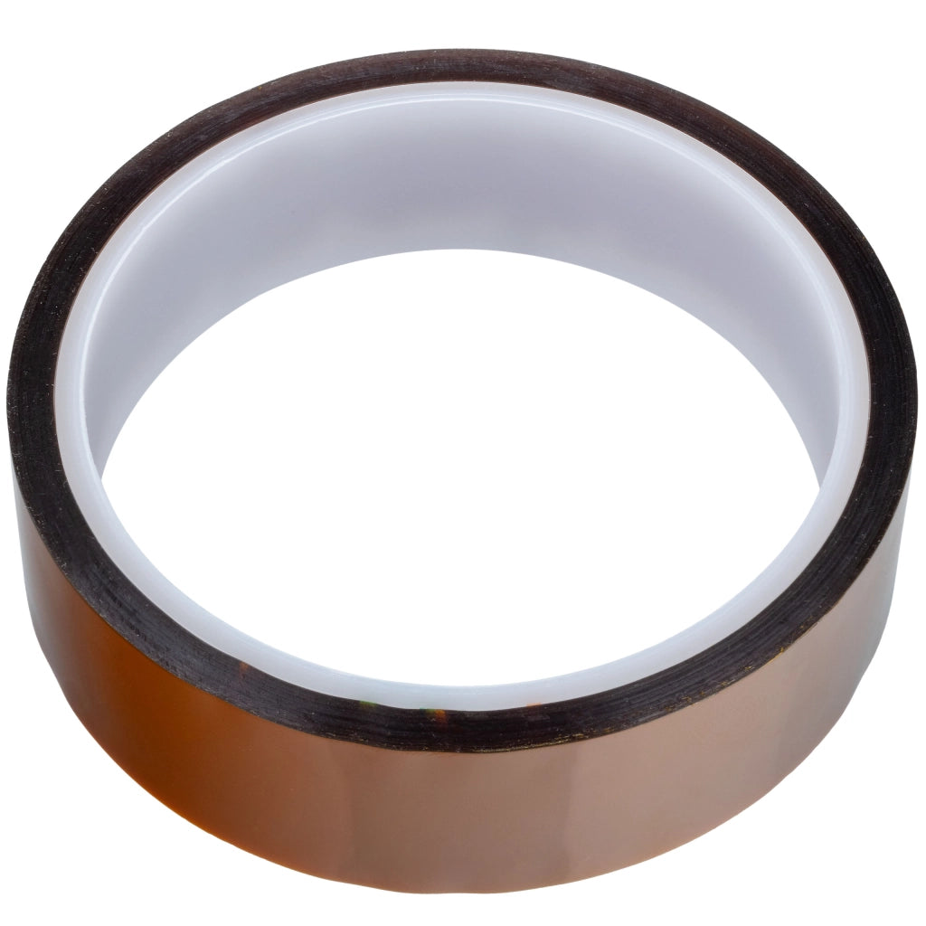 Nastro Kapton 25mm x 33m – Alta Resistenza Termica 240°C | Spessore 0,05mm, Adesivo Silicone | Protezione Elettronica