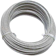 FUNE ACCIAIO INOX Ø 5 mm - rotolo 25 mt