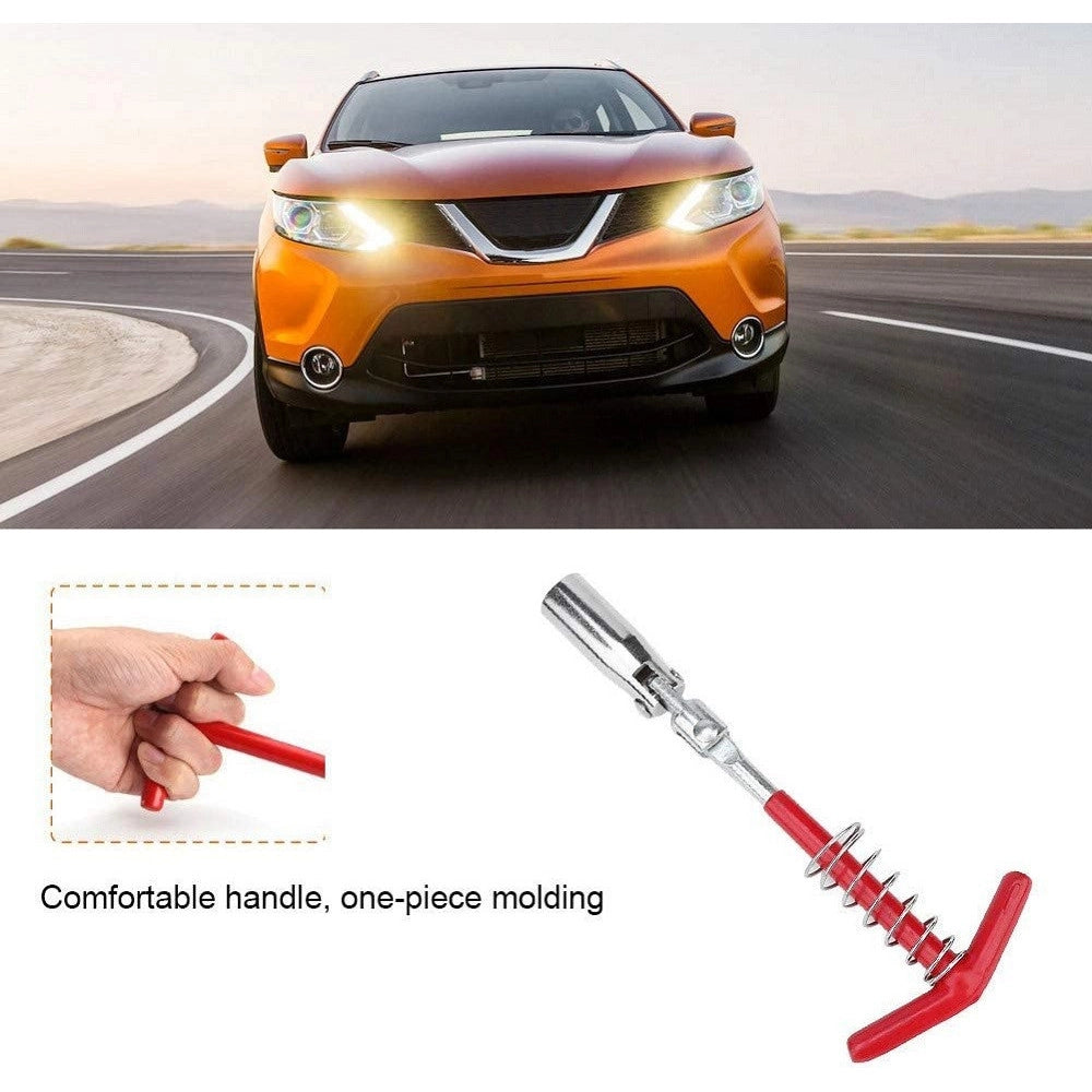 Trade Shop - Chiave Per Candele Regolabile Impugnatura A T Riparazione Auto Presa Candela 16mm -