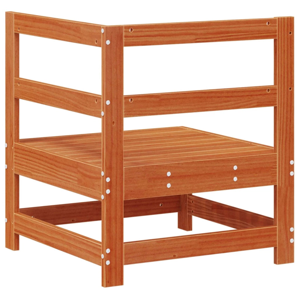 Divano Angolare da Giardino-Sofa da giardino Legno di pino massiccio 841176