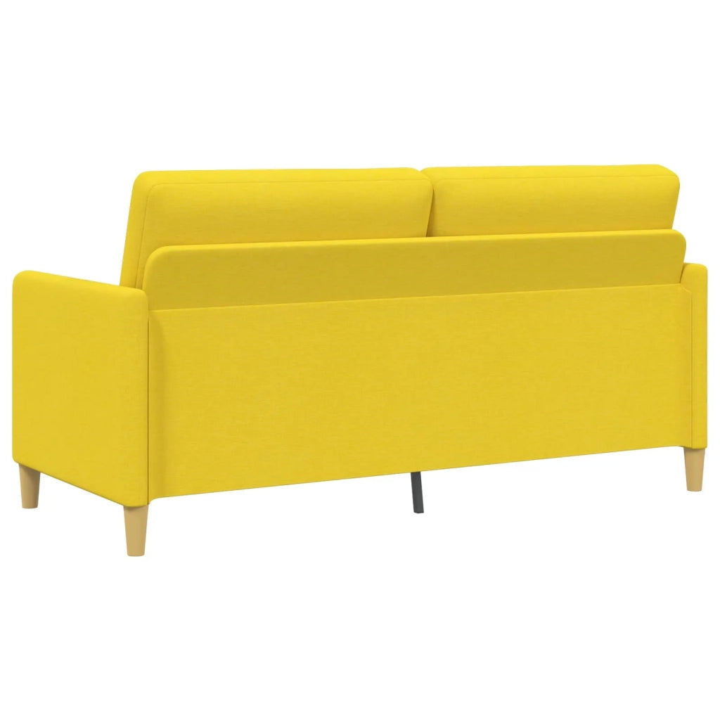 Divano con Storage Giallo Chiaro 172 x 78 x 87 cm Poliestere 42036957