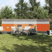 Frangivento Campeggio Grigio Arancione 510x153 cm Impermeabile 4009650