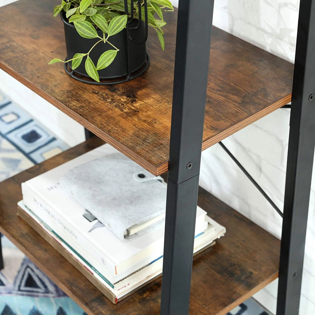 Libreria in stile rustico VALORA per soggiorno, camera da letto, ufficio - LLS44X