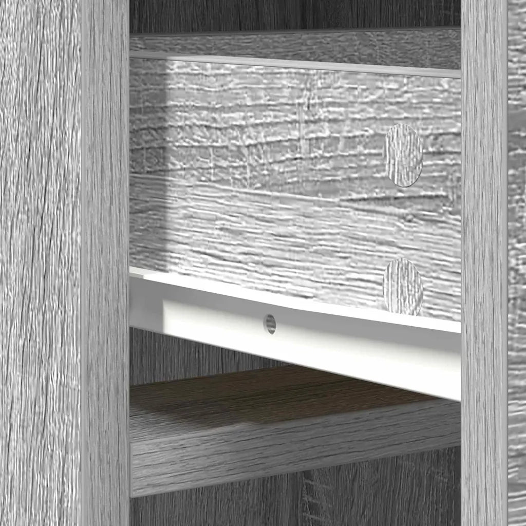 Credenza Grigio Sonoma 40 x 40,5 x 135 cm Legno multistrato 865078