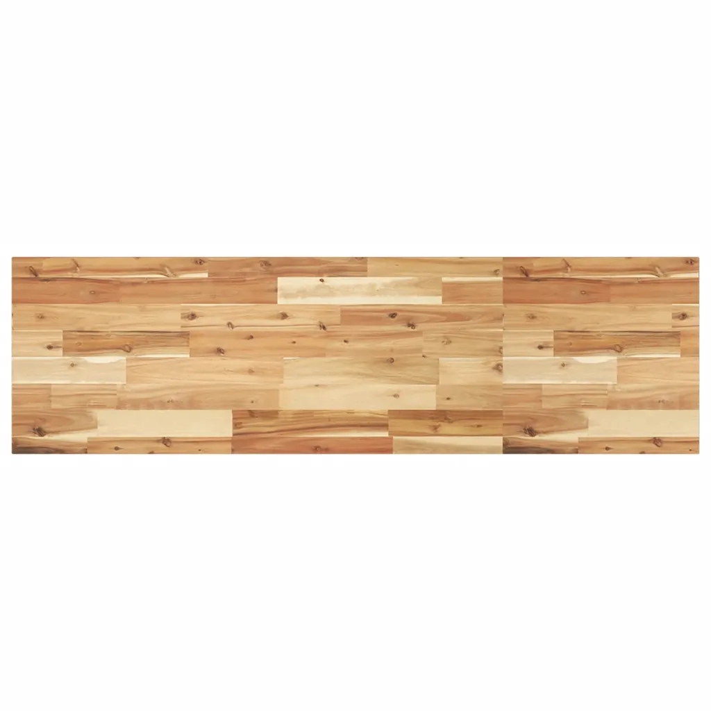 Mensole da Parete 4 pz 140x40x2 cm Legno Acacia Rifinito a Olio