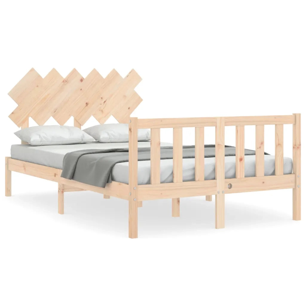Giroletto senza Materasso-Struttura Letto 120x200 cm in Legno Massello di Pino 219133