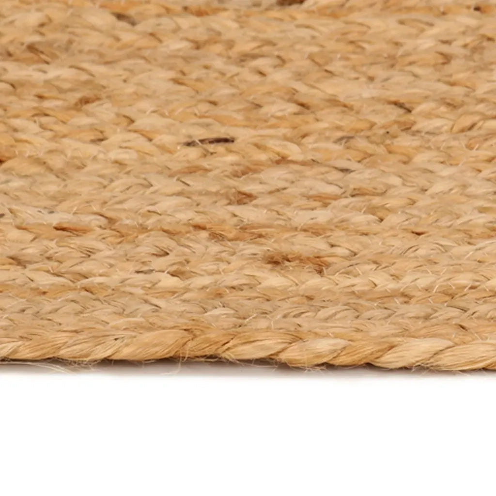 Tappeto in Juta Intrecciata 240 cm Rotondo 343586