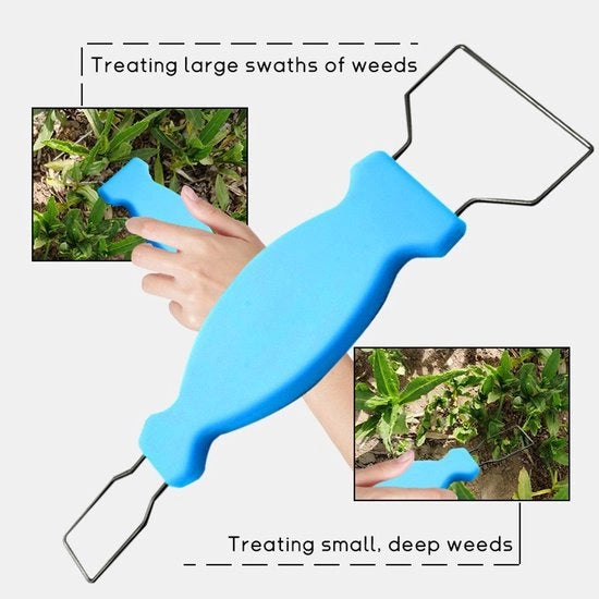 Strumento per la lotta alle erbacce, attrezzo per giardinaggio all'aperto, accessori per giardino e orto, lotta alle erbacce - blu