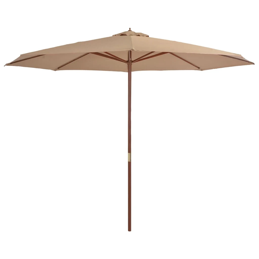 Ombrellone con palo in legno 350 cm tortora 02_0008129