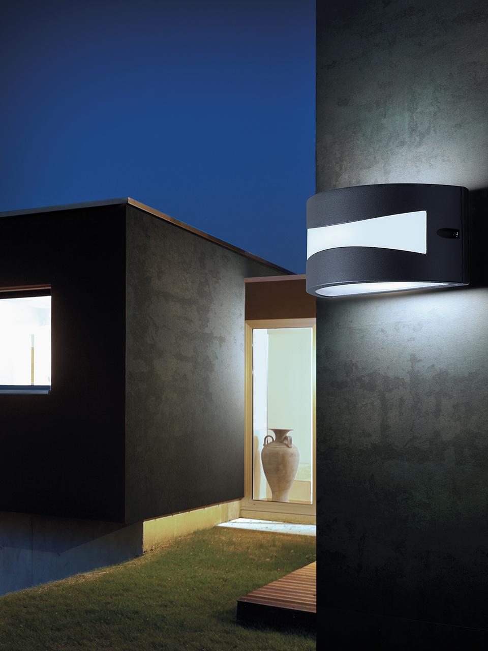 Applique da Esterno a LED 10W 3000K Sovil Grigio