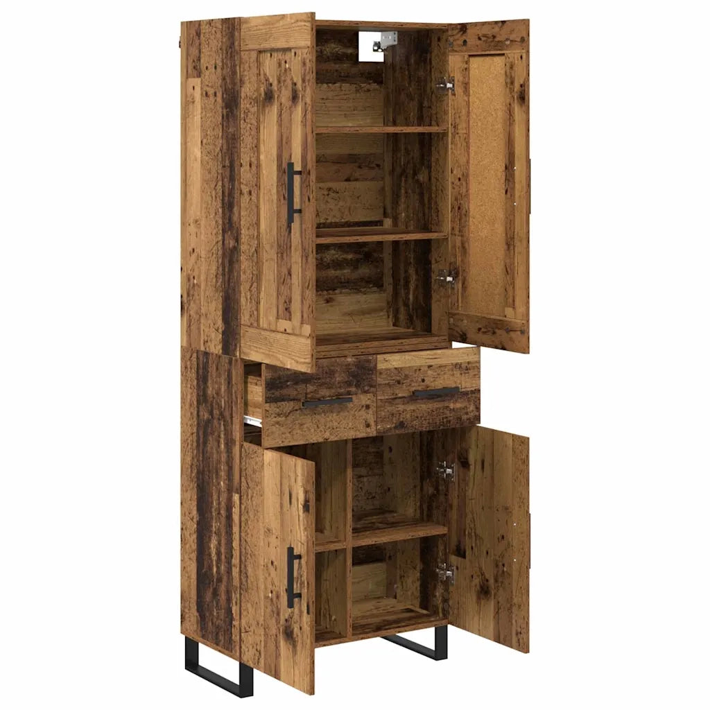 Credenza Legno vecchio 69,5 x 34 x 180 cm Legno multistrato 3415657