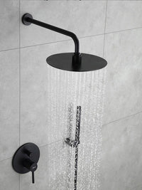Set Doccia Da Incasso Rea Lungo Black + Box