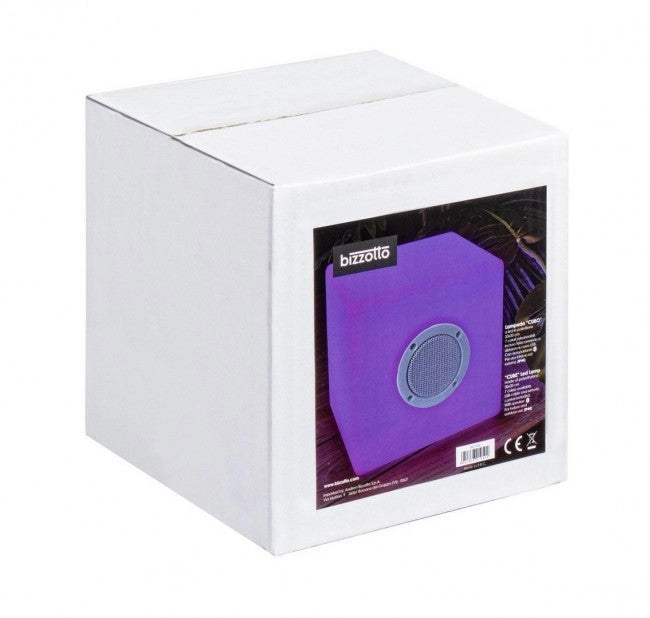 Lampada Led Cubo Speaker Pe 20x20 in Plastica