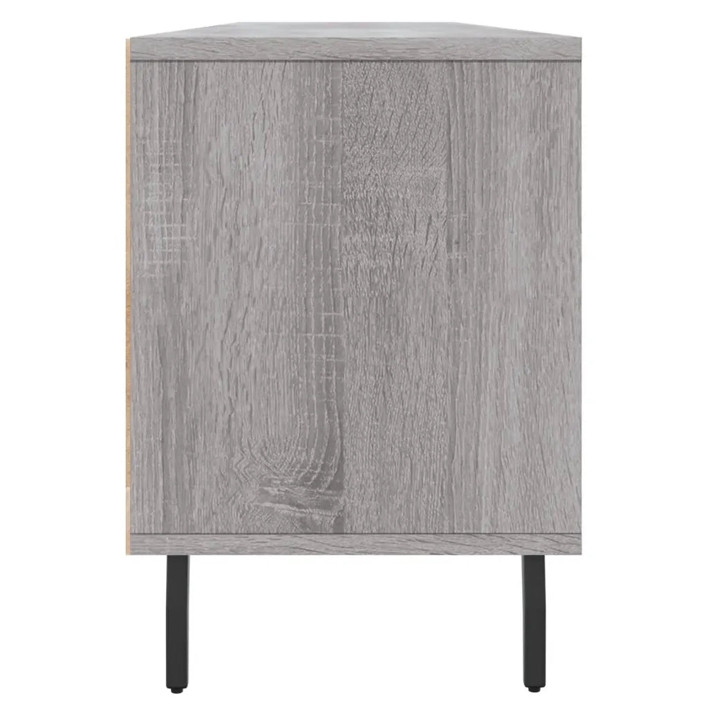 Mobile Porta TV Grigio Sonoma 150x30x44,5 cm Legno Multistrato 831298