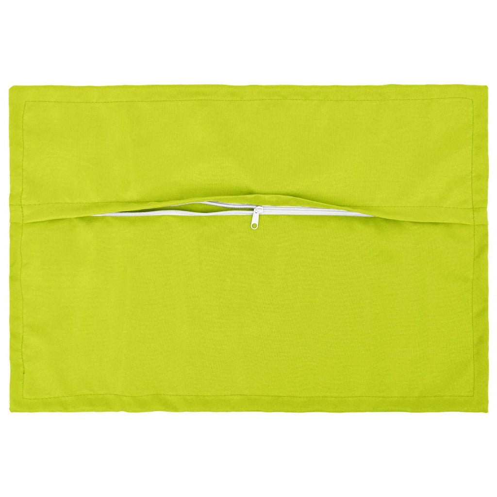 Federa 6 pcs HOUTEN Verde brillante. 40 x 60 cm Poliestere 917583