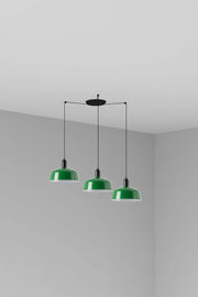 TATAWIN M metallo 3L Lampada sospensione verde