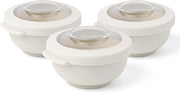 Contenitori di conservazione alimentare a tenuta di aria - 3 pezzi - 200ml - BPA libero - Resistenti al lavastoviglie - Per Meal Prep/Snacks - Scatole di conservazione