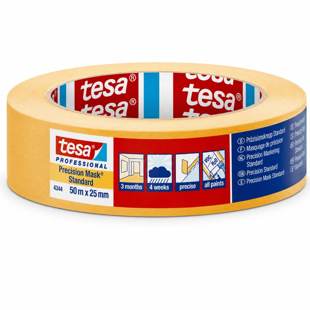Tesa precision mask nastro per mascheratura di precisione 50m x 25mm *** colore- arancio, confezione 1