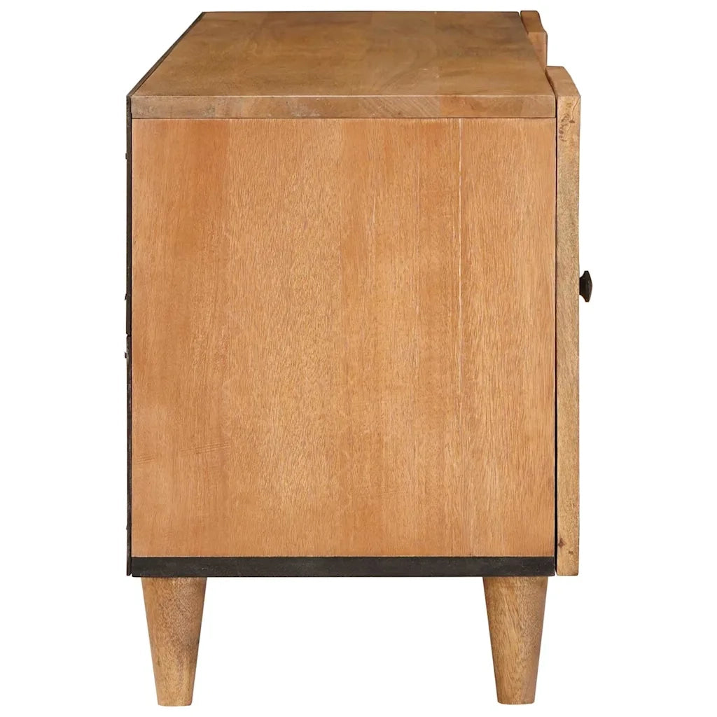 vidaXL Mobile TV con cassetto Marrone chiaro 105 x 33 x 46 cm