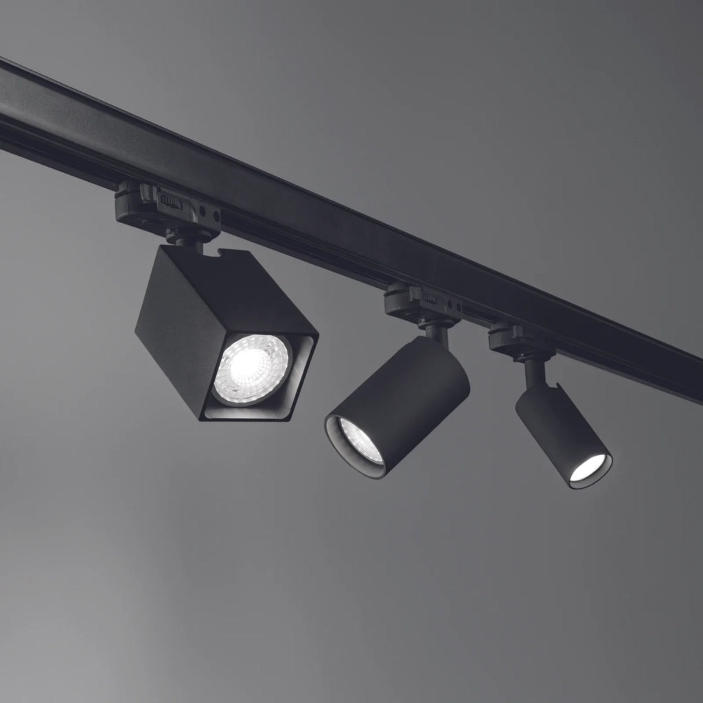 Faretto Su Binario Dynamite 1 Luce Gu10 Bianco