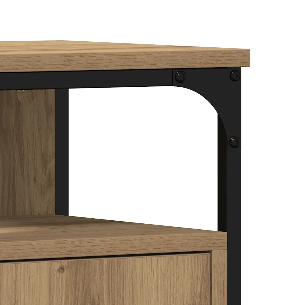 Mobile Lavabo Bagno Rovere Artigianale 60x30x60cm Truciolato 862233