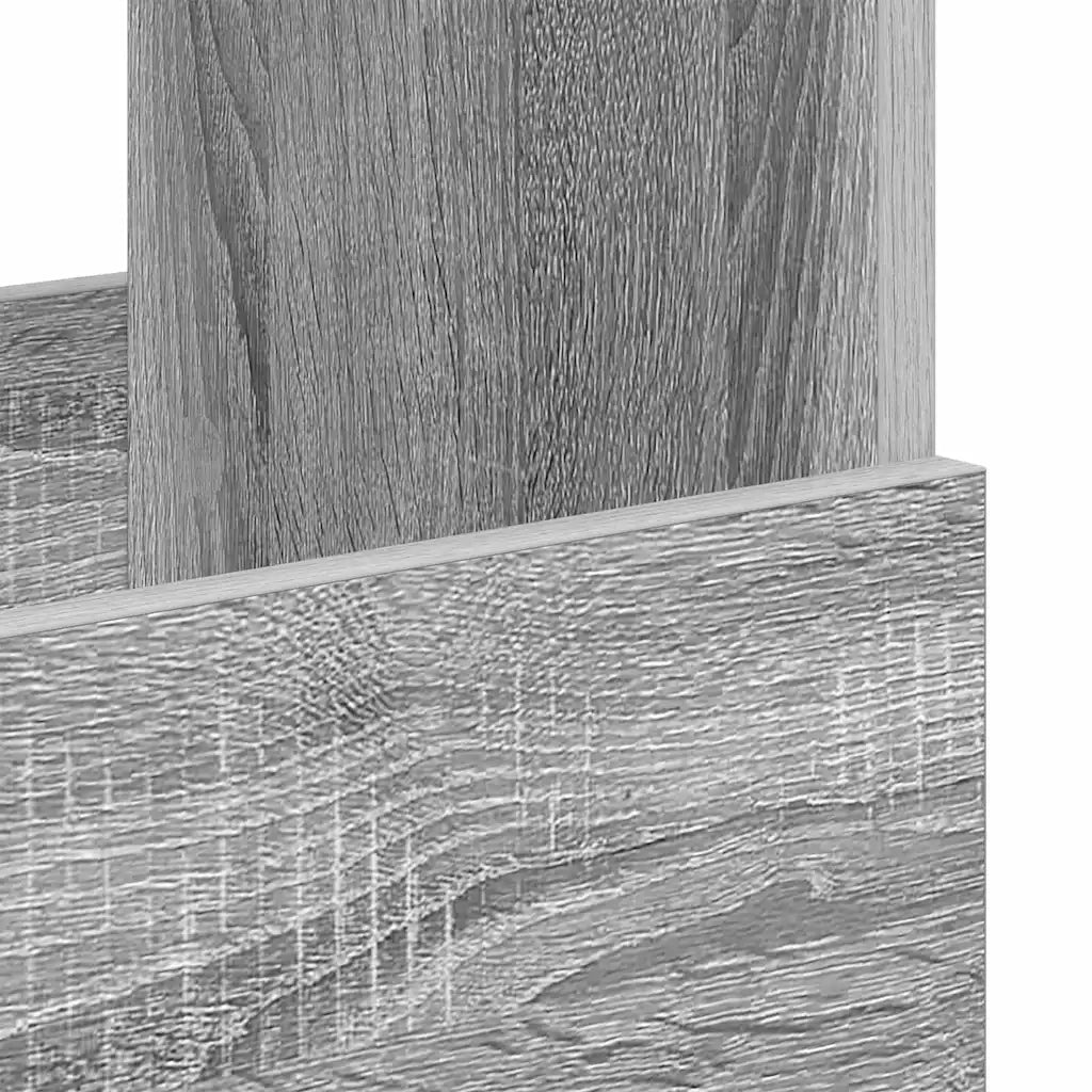 Scaffale per riviste Grigio Sonoma 102 x 30 x 45 cm CFW6812109