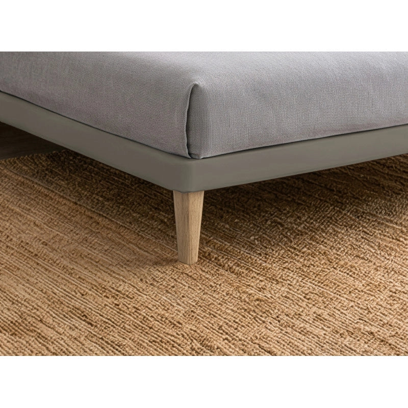 Letto imbottito Letto Matrimoniale alla Francese 140x190 cm Button - Similpelle,Cappuccino,Con rete