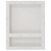 Nicchia da Doccia con 2 Scomparti Bianco Opaco 41x51x10 cm 151396
