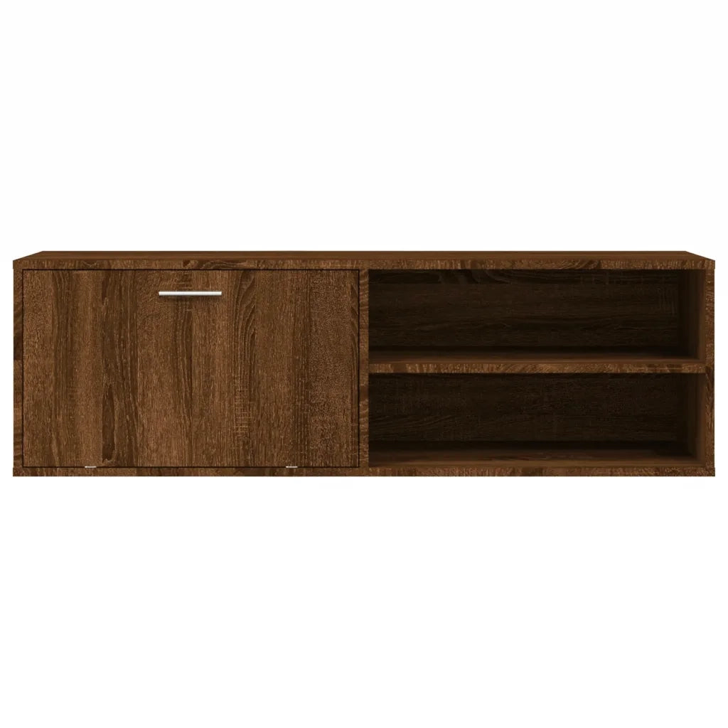 Mobile Porta TV Rovere Marrone 120x34x37 cm Legno Multistrato