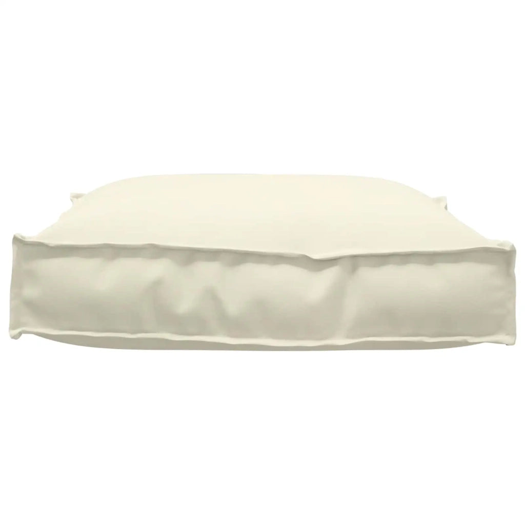 Cuscino Crema 70 x 70 x 12 cm Tessuto Oxford 42001500